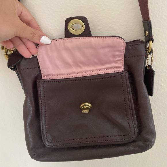 COACH leather cross body - Picture 5 of 8